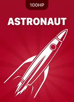 Astronaut en la vitrina de 1win