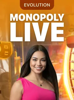 Monopoly Live en la vitrina de 1win