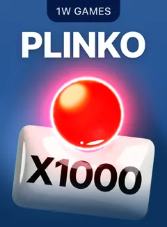 Plinko en la vitrina de 1win